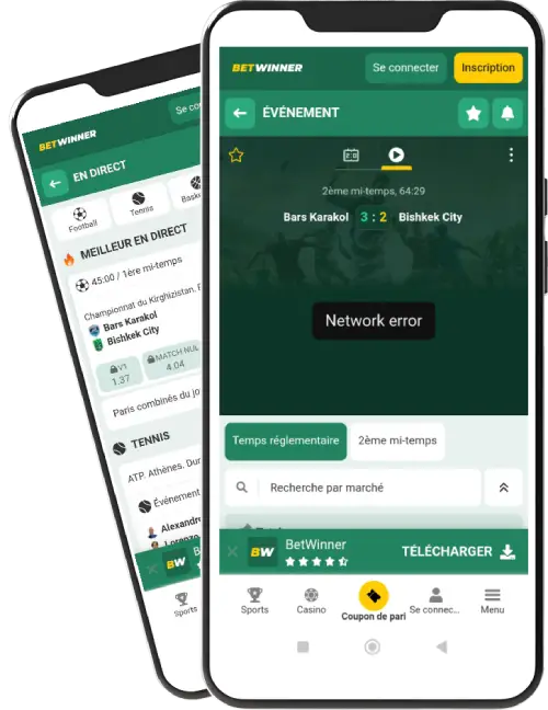 Les possibilités de l’app Betwinner sur iOS