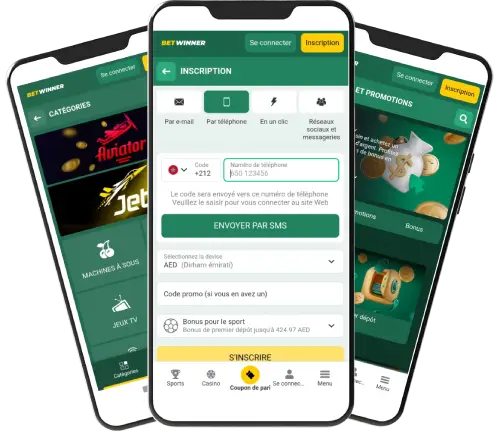 S'inscrire à Betwinner au Maroc